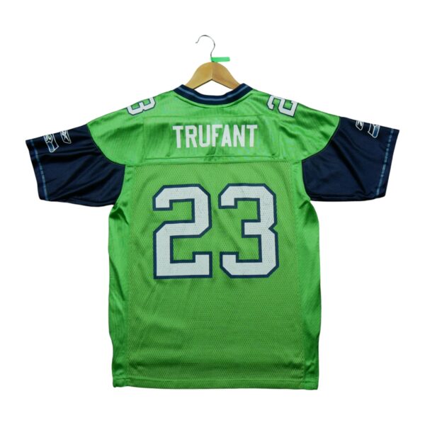 Maillot manches courtes enfant vert Reebok Equipe Seattle Seahawks QWE0004
