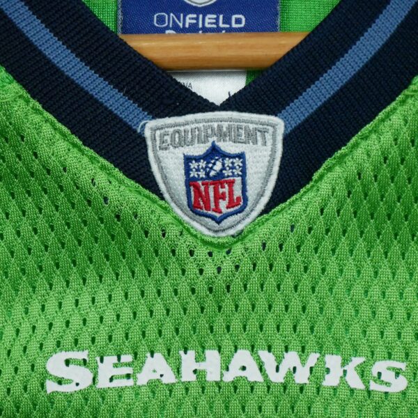 Maillot manches courtes enfant vert Reebok Equipe Seattle Seahawks QWE0004