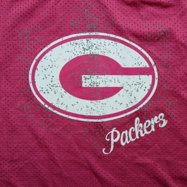 Maillot manches courtes femme rose Reebok Equipe Green Bay Packers QWE3719