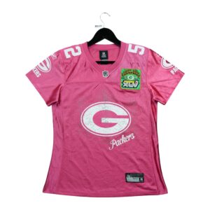 Maillot manches courtes femme rose Reebok Equipe Green Bay Packers QWE3719