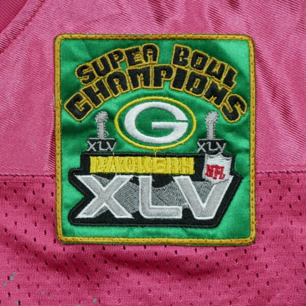 Maillot manches courtes femme rose Reebok Equipe Green Bay Packers QWE3719