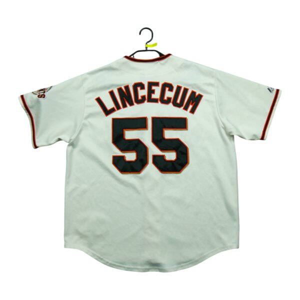Maillot manches courtes homme beige Majestic Equipe San Francisco Giants QWE1263