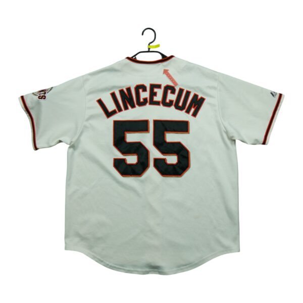 Maillot manches courtes homme beige Majestic Equipe San Francisco Giants QWE1263
