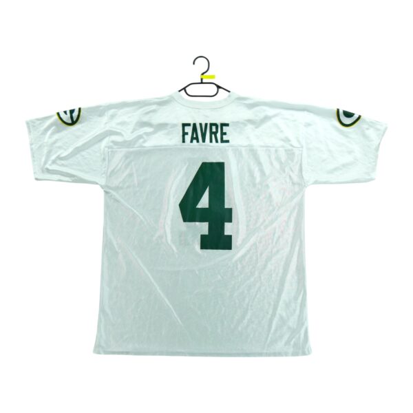 Maillot manches courtes homme blanc NFL Team Apparel Equipe Green Bay Packers QWE1591