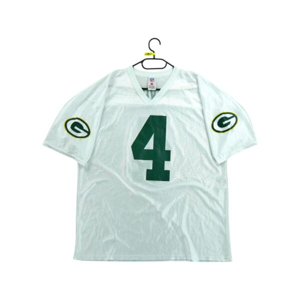 Maillot manches courtes homme blanc NFL Team Apparel Equipe Green Bay Packers QWE1591