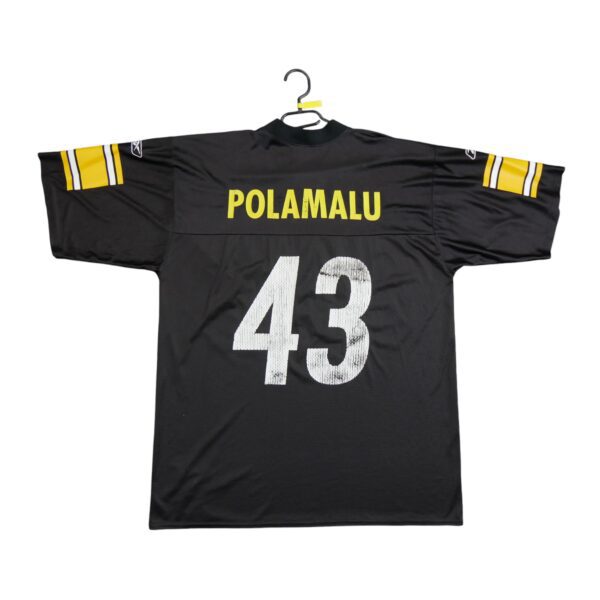 Maillot manches courtes homme noir Reebok Equipe Pittsburgh Steelers QWE1171