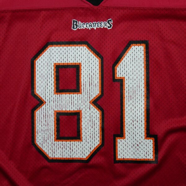 Maillot manches courtes homme rouge Adidas Equipe Tampa Bay Buccaneers QWE1220