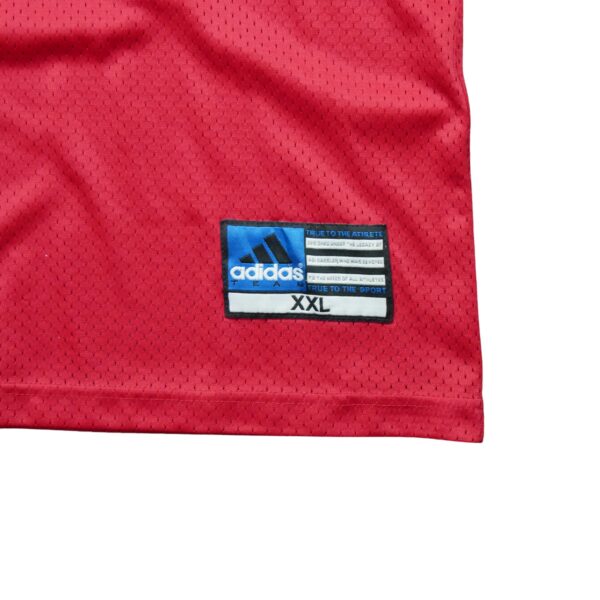 Maillot manches courtes homme rouge Adidas Equipe Tampa Bay Buccaneers QWE1220