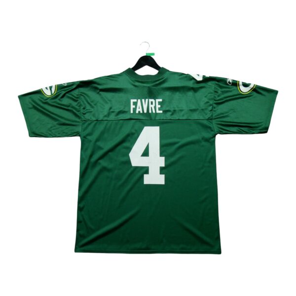 Maillot manches courtes homme vert Reebok Equipe Green Bay Packers QWE0261