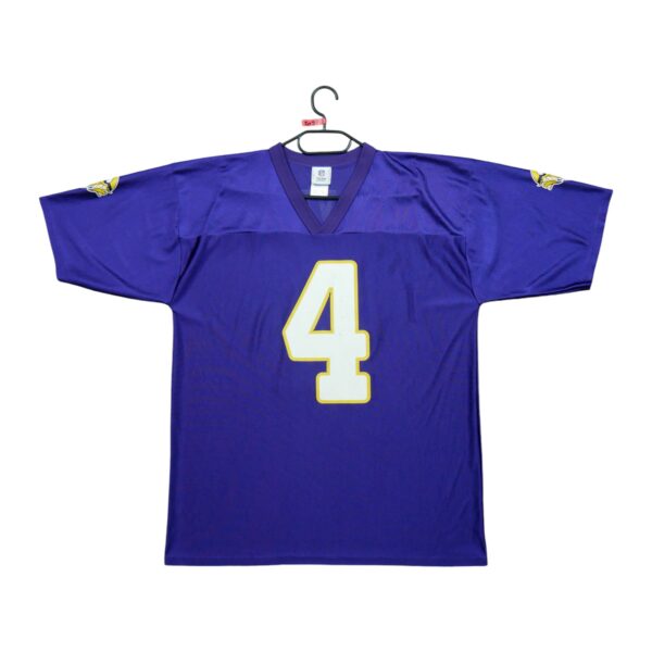 Maillot manches courtes homme violet NFL Team Apparel Equipe Minnesota Vikings QWE2097