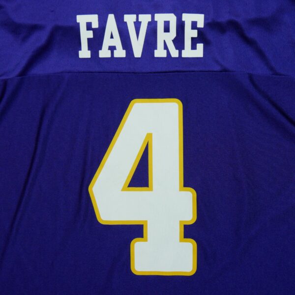 Maillot manches courtes homme violet NFL Team Apparel Equipe Minnesota Vikings QWE2097