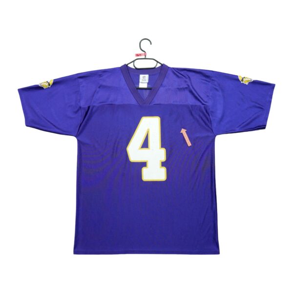 Maillot manches courtes homme violet NFL Team Apparel Equipe Minnesota Vikings QWE2097