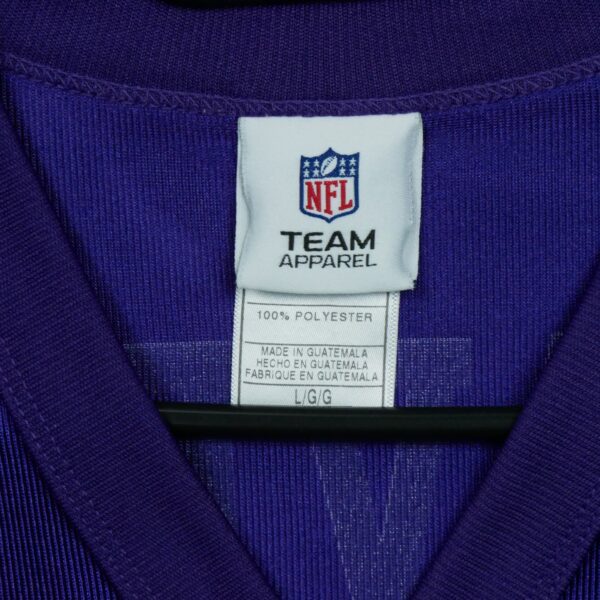 Maillot manches courtes homme violet NFL Team Apparel Equipe Minnesota Vikings QWE2097