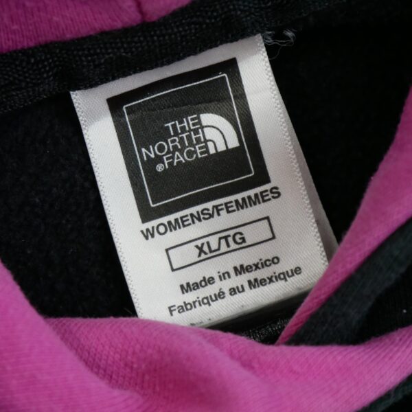 Sweat a capuche femme manches longues noir The North Face Motif imprime Col Rond QWE0172