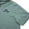 Sweat a capuche homme manches courtes gris Nike Motif chine Col Rond QWE1528