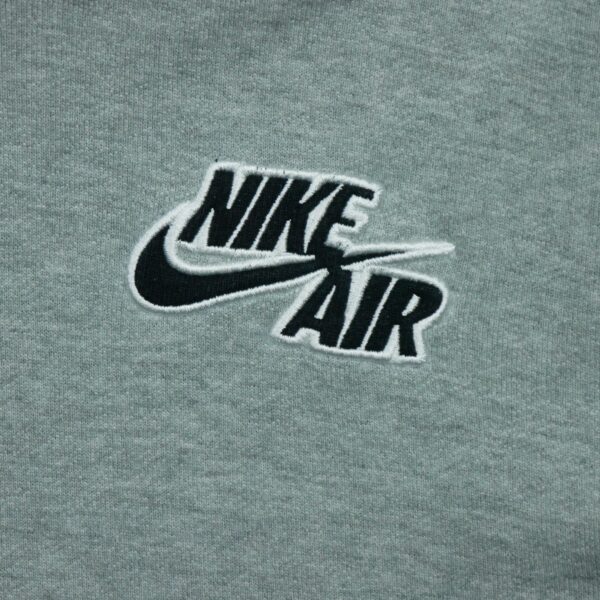 Sweat a capuche homme manches courtes gris Nike Motif chine Col Rond QWE1528