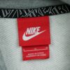Sweat a capuche homme manches courtes gris Nike Motif chine Col Rond QWE1528