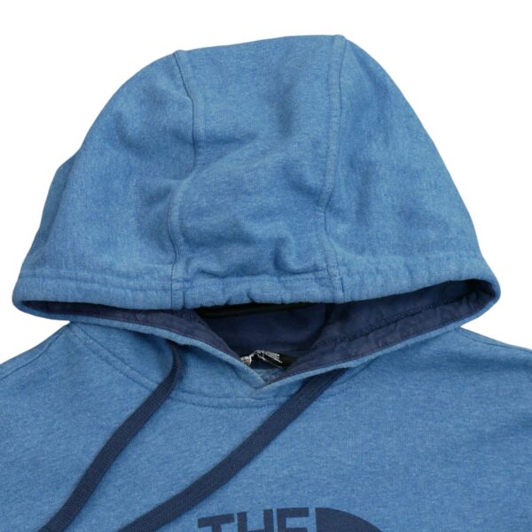Sweat a capuche homme manches longues bleu The North Face Motif imprime Col Rond QWE1068