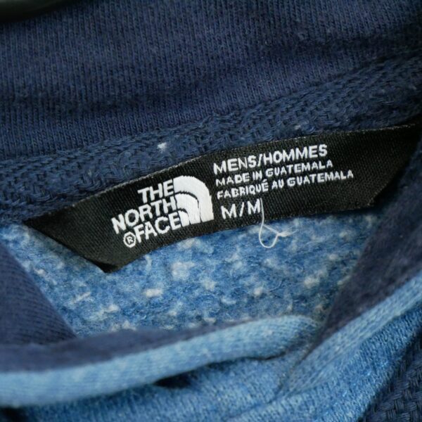Sweat a capuche homme manches longues bleu The North Face Motif imprime Col Rond QWE1068