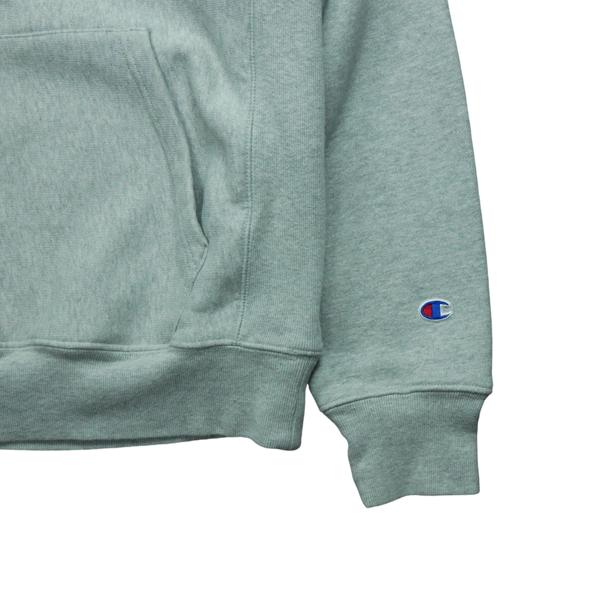 Pull champion gris sans capuche sale