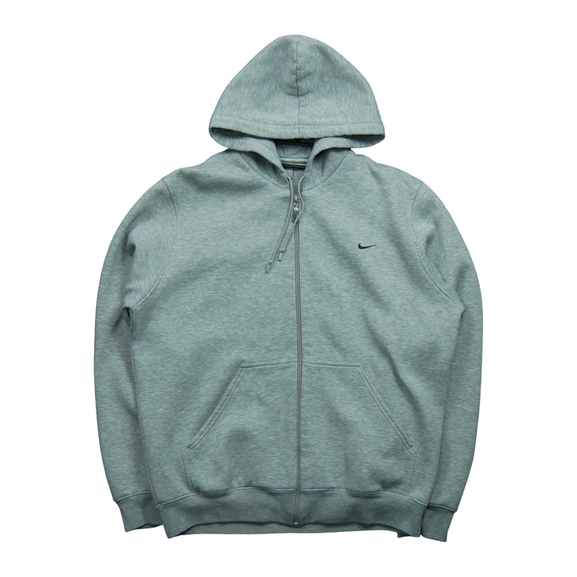 Seconde main Nike Sweat a capuche zippe Solo Swoosh Homme Taille L Gris Meduza Store