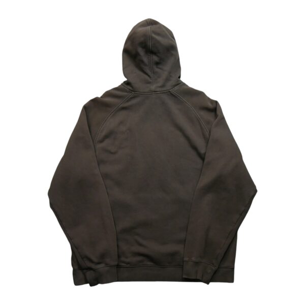 Sweat a capuche homme manches longues marron Nike Col Rond QWE2115