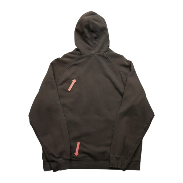 Sweat a capuche homme manches longues marron Nike Col Rond QWE2115