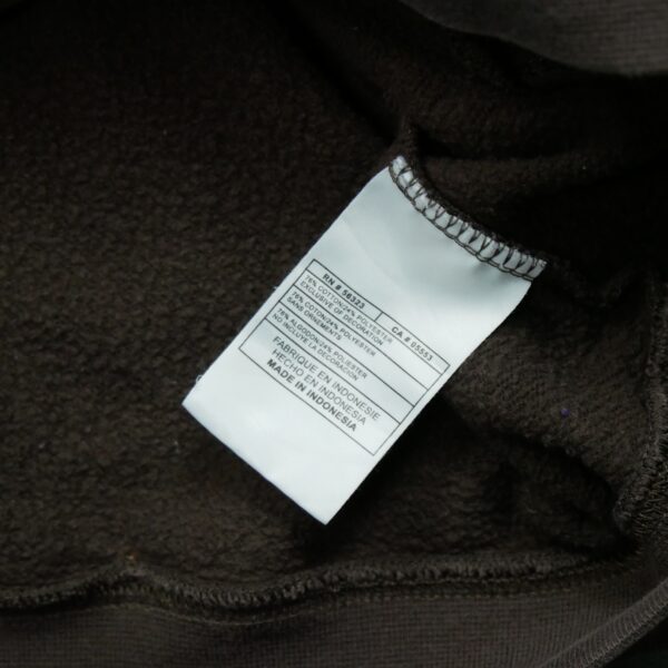 Sweat a capuche homme manches longues marron Nike Col Rond QWE2115