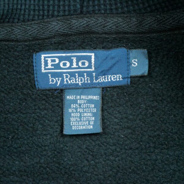Sweat a capuche homme manches longues noir Polo Ralph Lauren Col Rond QWE1277