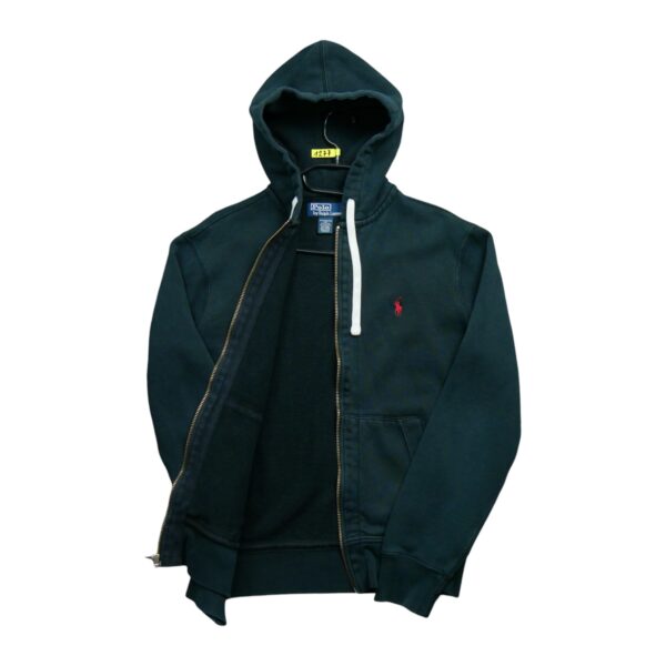 Sweat a capuche homme manches longues noir Polo Ralph Lauren Col Rond QWE1277