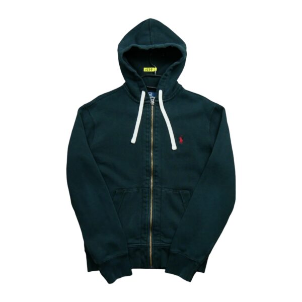 Sweat a capuche homme manches longues noir Polo Ralph Lauren Col Rond QWE1277