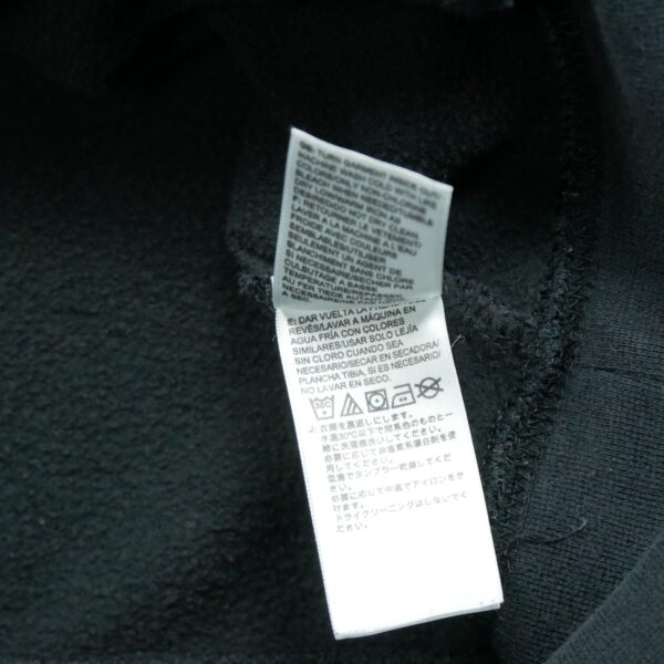 Sweat a capuche homme manches longues noir The North Face Motif imprime Col Rond QWE1601
