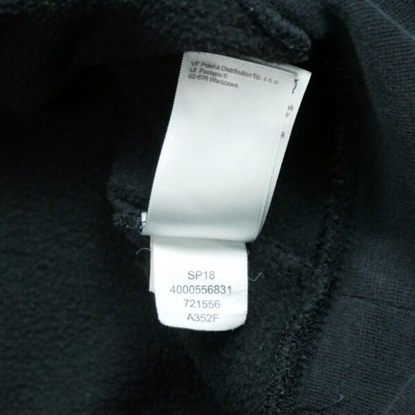 Sweat a capuche homme manches longues noir The North Face Motif imprime Col Rond QWE1601