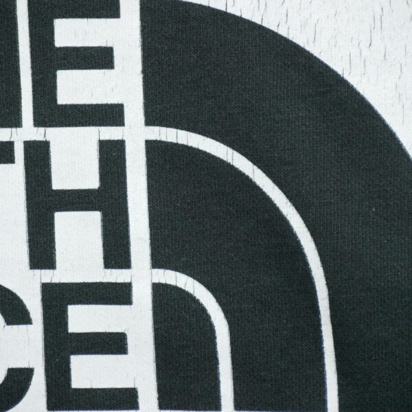 Sweat a capuche homme manches longues noir The North Face Motif imprime Col Rond QWE1601
