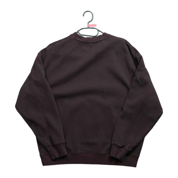 Sweat homme manches longues bordeaux Lacoste Col Rond QWE2221