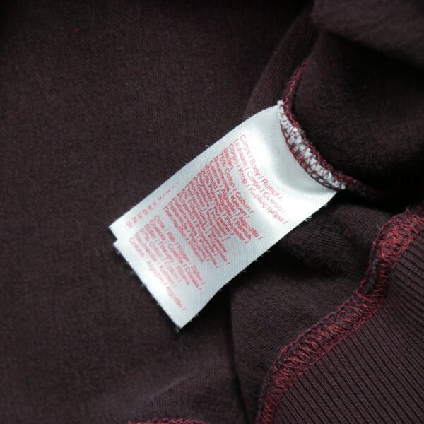 Sweat homme manches longues bordeaux Lacoste Col Rond QWE2221