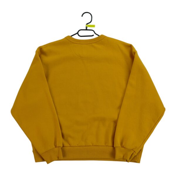 Sweat homme manches longues jaune Champion Col Rond QWE1547