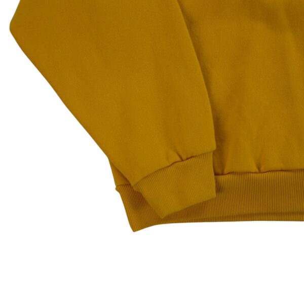 Sweat homme manches longues jaune Champion Col Rond QWE1547