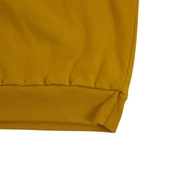 Sweat homme manches longues jaune Champion Col Rond QWE1547
