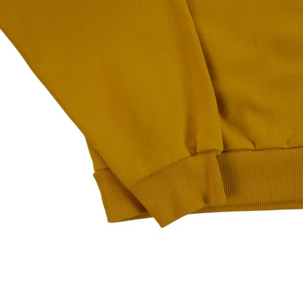 Sweat homme manches longues jaune Champion Col Rond QWE1547