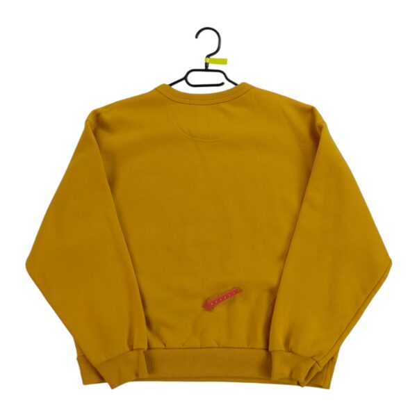 Sweat homme manches longues jaune Champion Col Rond QWE1547