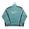 Veste de survetements homme manches longues bleu clair Nike Col Montant QWE2177