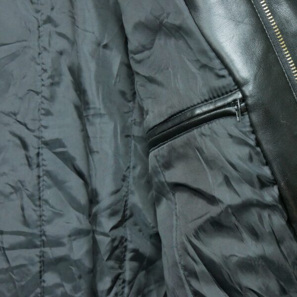 Veste en cuir homme manches longues noir NFL Team Apparel Col Harrington Equipe Green Bay Packers QWE2154