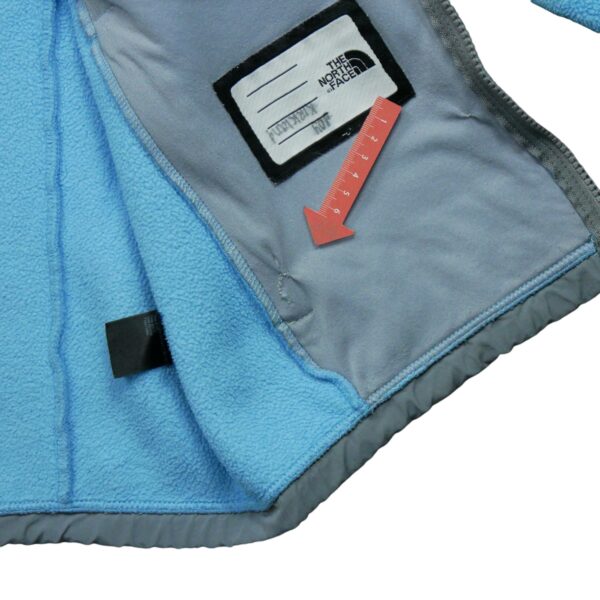 Veste polaires enfant manches longues bleu clair The North Face Col Montant QWE1606