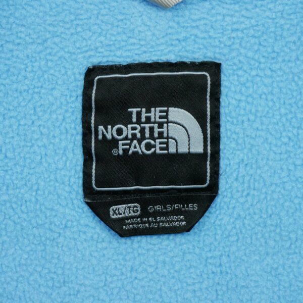 Veste polaires enfant manches longues bleu clair The North Face Col Montant QWE1606