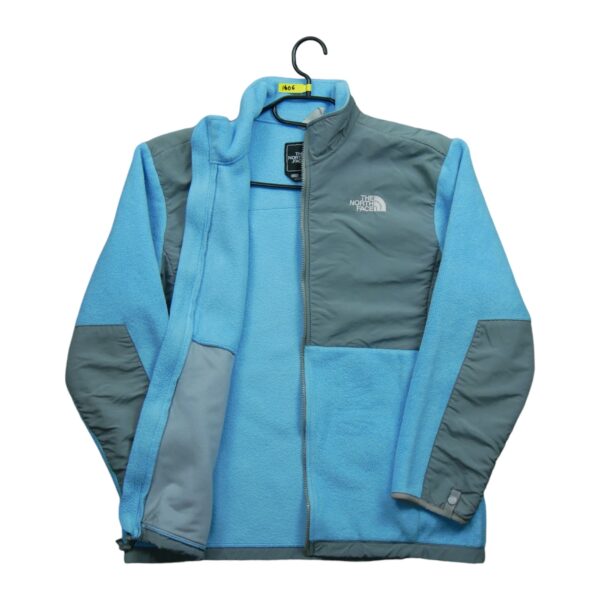 Veste polaires enfant manches longues bleu clair The North Face Col Montant QWE1606