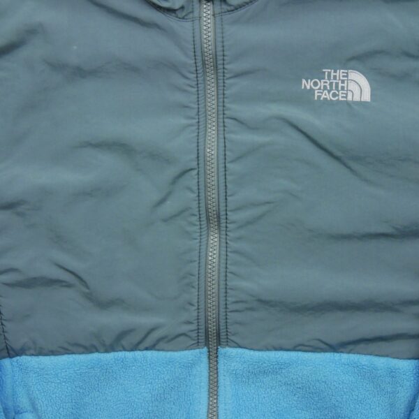 Veste polaires enfant manches longues bleu clair The North Face Col Montant QWE1606