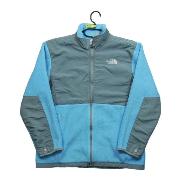 Veste polaires enfant manches longues bleu clair The North Face Col Montant QWE1606