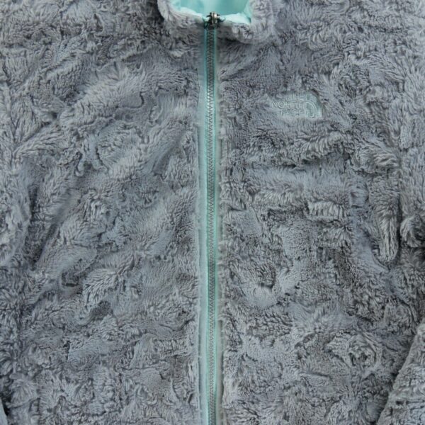Veste polaires enfant manches longues gris The North Face Col Montant QWE3131