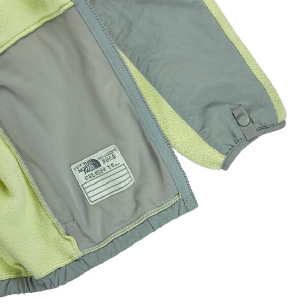 Veste polaires enfant manches longues jaune The North Face Col Montant QWE1155